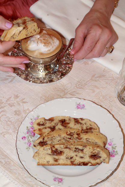 Salted Toffee Biscotti